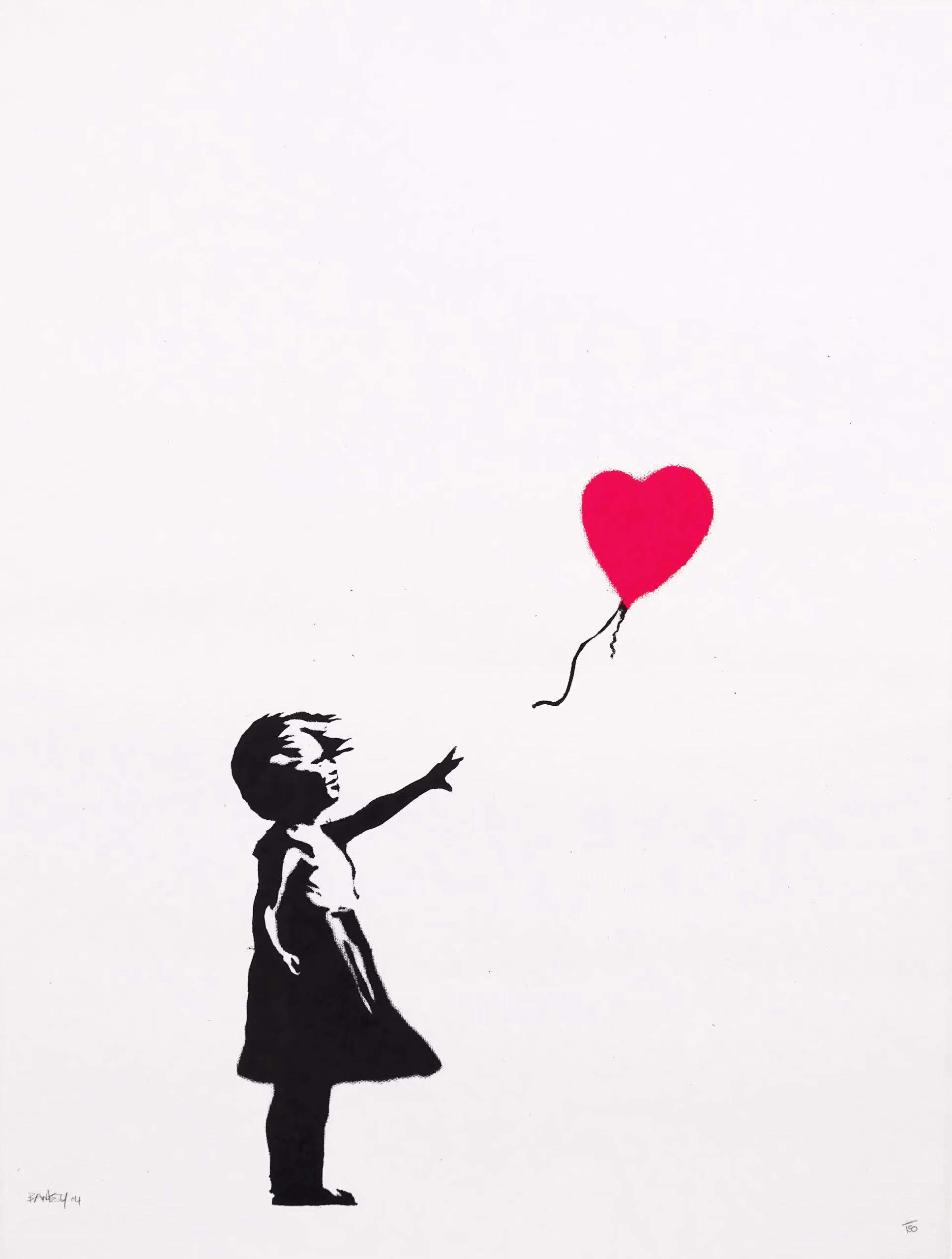 girl with baloon